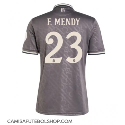 Camisa de time de futebol Real Madrid Ferland Mendy #23 Replicas 3º Equipamento 2024-25 Manga Curta